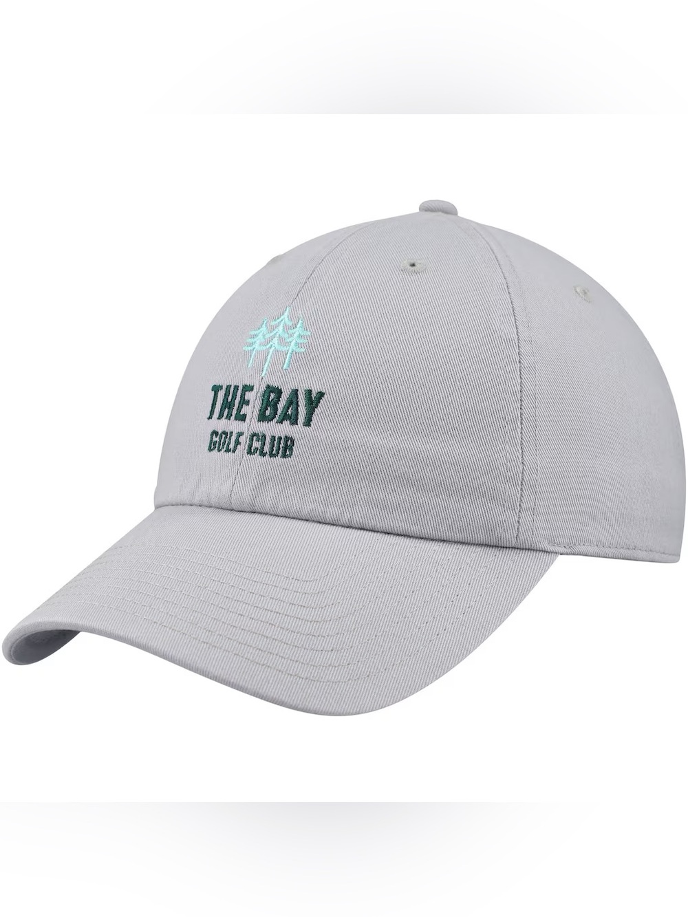 The Bay Golf Club - Light Gray Embroidered Baseball Cap
